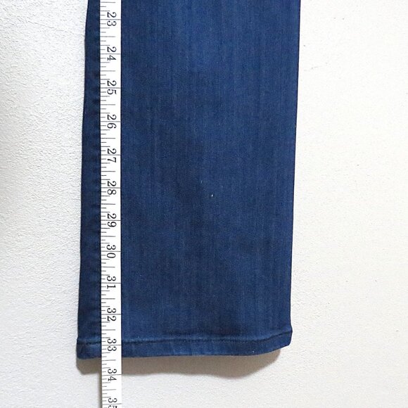 Liverpool Kimberly Bootcut Mid-Rise Stretch Dark Wash Denim Jeans Size 2/26 - Picture 6 of 11